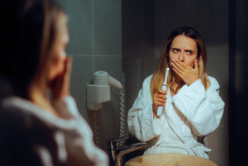 pain after exposure of impacted tooth